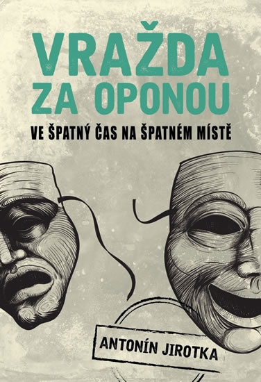 obálka knihy Vražda za oponou